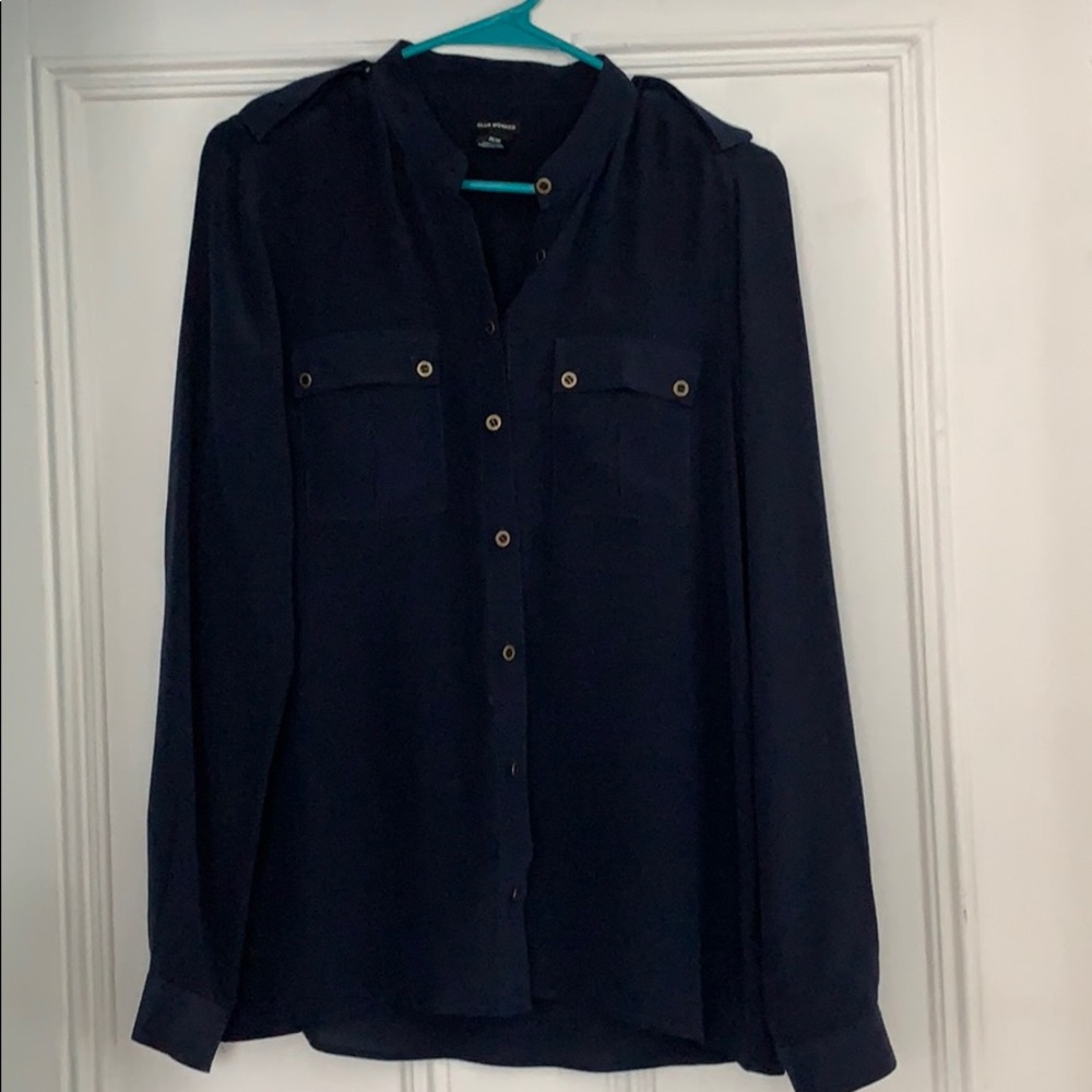 Club Monaco Silk Blouse